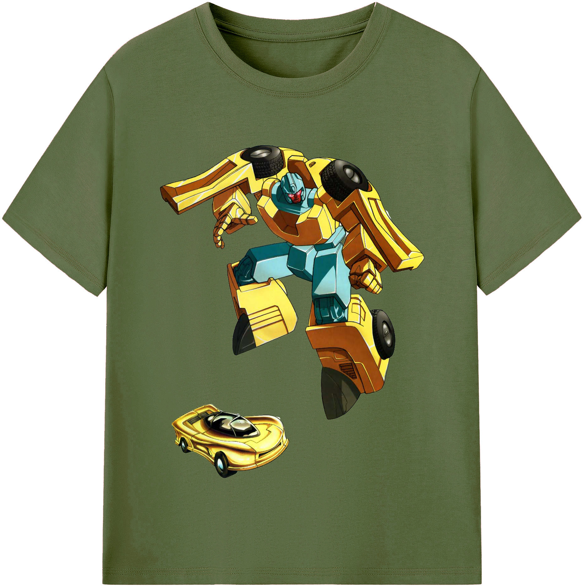 （画像用）  綿100％半袖Tシャツ（フロントプリント）